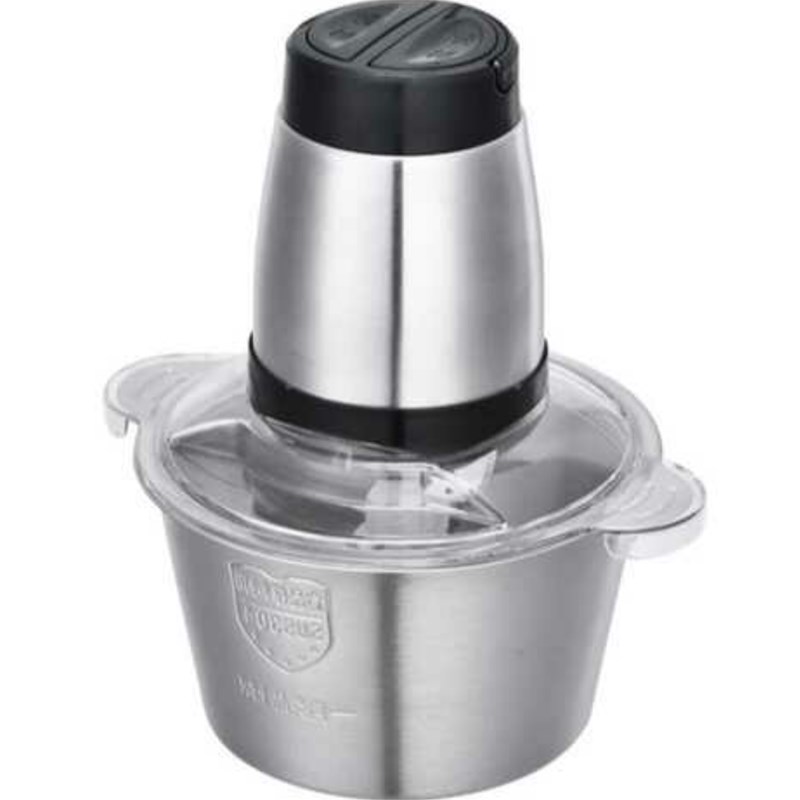 6L大容量绞肉机商用电动不锈钢碎菜饺馅剁辣椒打蒜蓉泥器家用双档