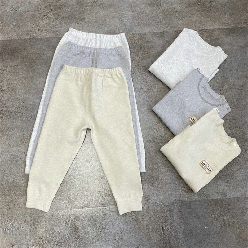 卖了几年好口碑  厚实保暖棉质舒透气长袖长裤秋衣裤儿童男女套装