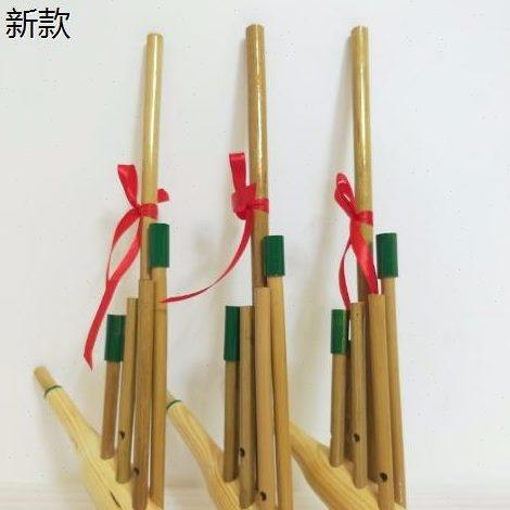 民族乐器芦笙云南贵州苗族手工竹制六管芦笙大小号一音六音芦笙