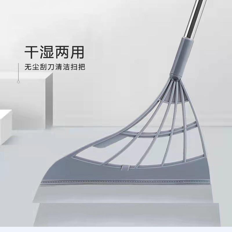 魔术扫把扫地刮水器家用浴室不粘头发扫帚硅胶拖把两用地面替换