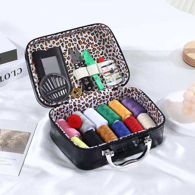 家用缝纫高档针线盒家用质量好便携式学生宿舍针线缝补针线包