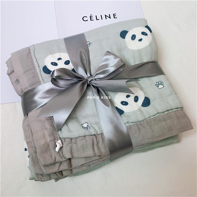 日系六层纱布浴巾新生婴儿盖毯产房包巾洗澡巾儿童吸水毛巾被