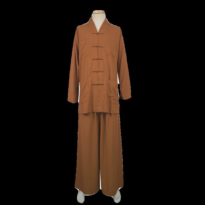 僧服僧衣僧人服女男款出家人师父比丘尼服装夏季薄款小褂短褂套装
