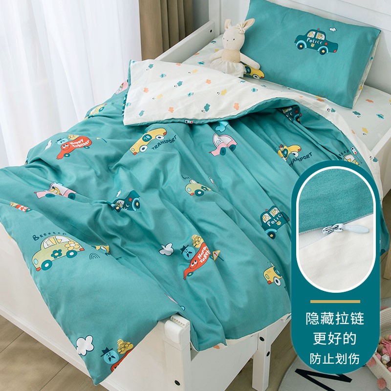 儿童被套单件卡通1.2米1.5x2.0m幼儿园婴儿宝宝单套被罩全棉