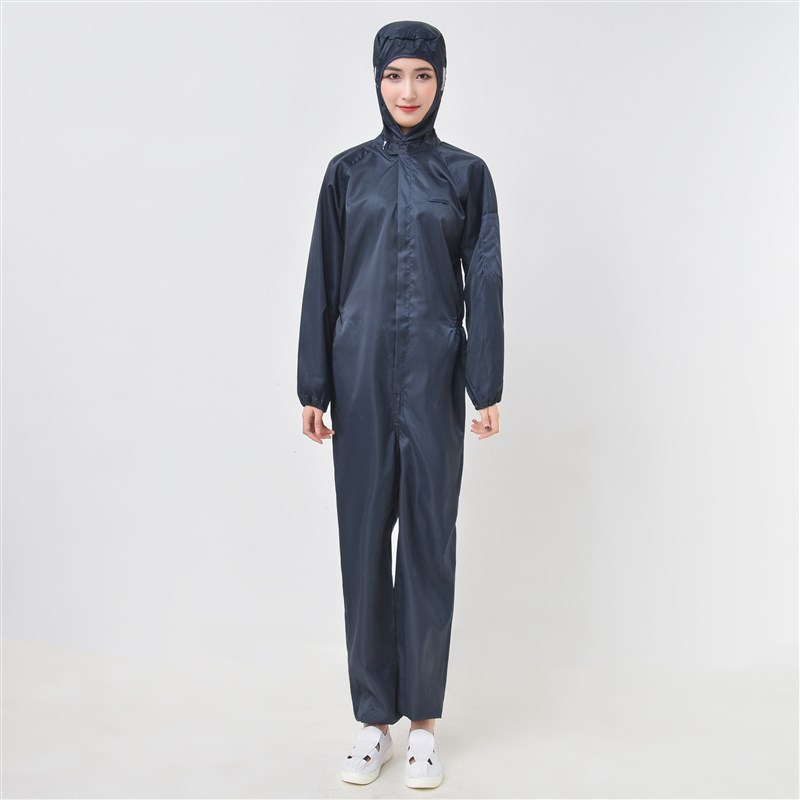 无尘工作服连体防尘不沾灰静电喷漆分体洁净衣一体式工作男女服装