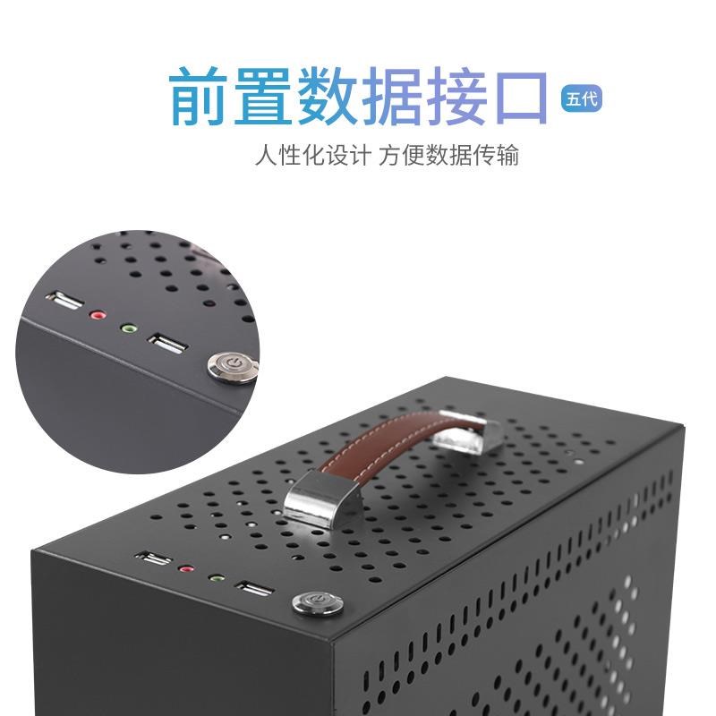 台式nas风冷itx机箱电脑机箱台式主机箱外壳家用办公便携定做迷你