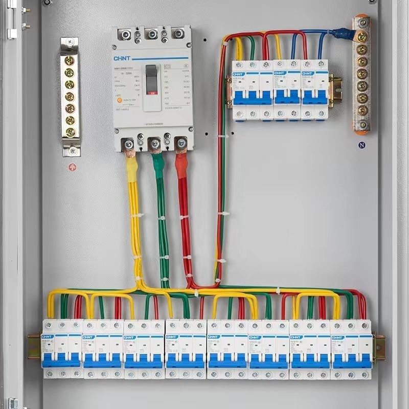弘益工地三级配电成套箱漏电箱透明箱室内明装挂墙开关箱临时电箱
