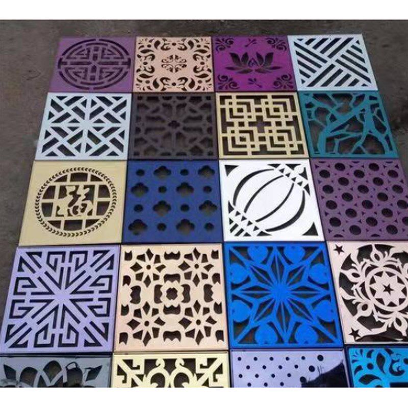 冲孔铝单板幕墙氟碳漆木纹门头雨棚吊顶栏架包柱双曲异型定制工厂