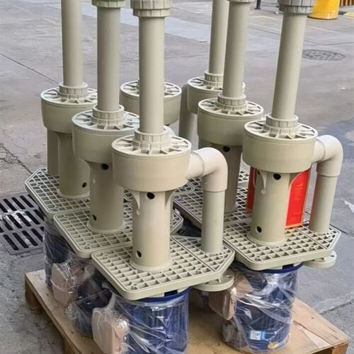 立式耐酸碱加长液下泵废弃塔喷淋用水泵槽内泵加长化工泵