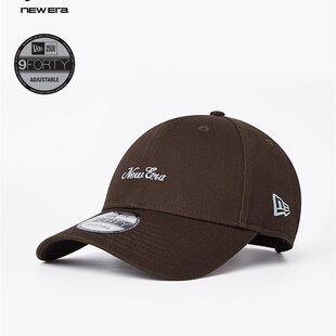 New 硬顶棒球帽花体字母刺绣弯檐遮阳潮940 Era纽亦华2025早秋新款