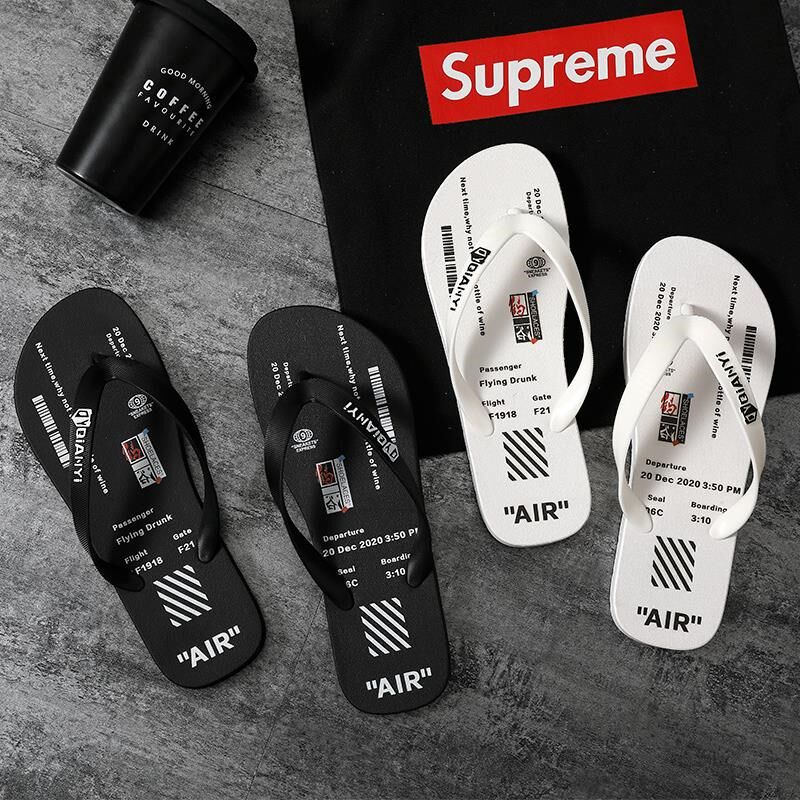 人字拖男潮个性百搭室外韩版情侣凉鞋夏季新款沙滩外穿凉拖鞋男士