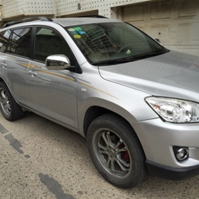 适用于09-20款新老rav4荣放后视镜盖罩倒车镜亮壳装饰T罩 RAN4防