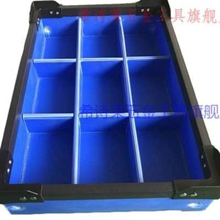 爆品新中空板pp中空板塑料中空板周转箱隔板格挡垫板瓦楞板框架品