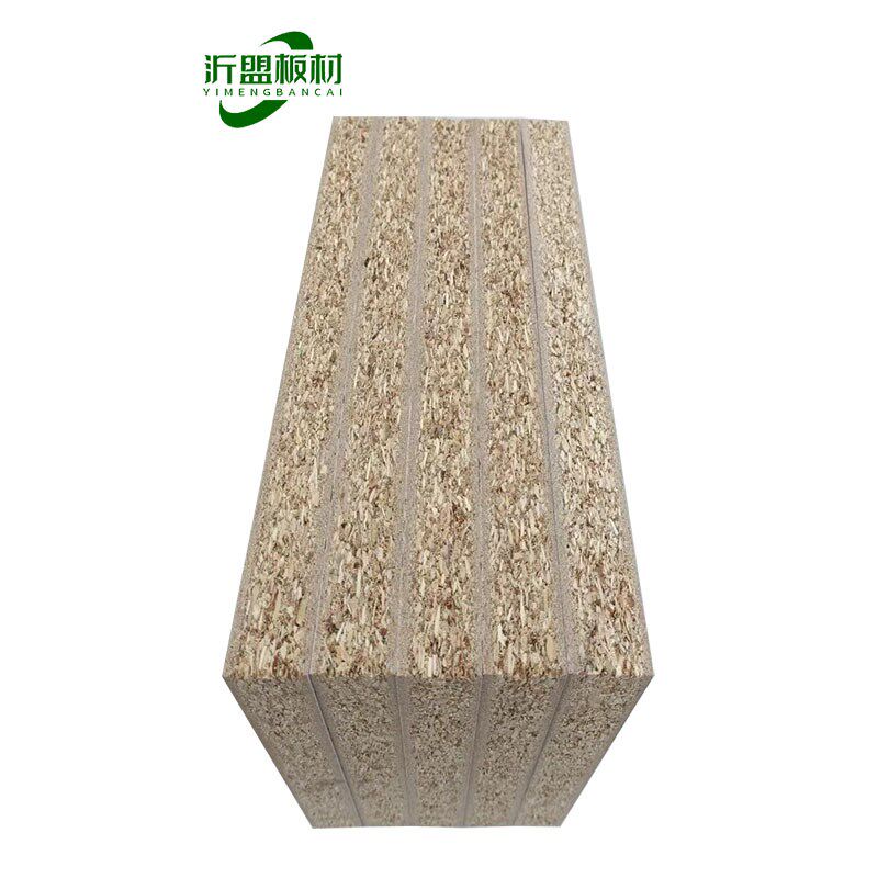 25mm颗粒刨花板三聚氰胺免漆饰面板货架工作台面板钛白贴面柜体板