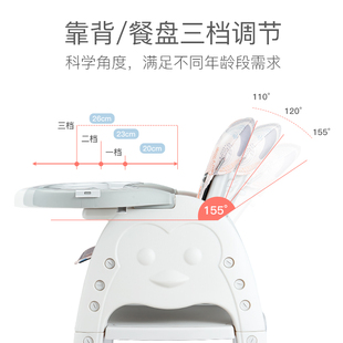 Gromast宝宝餐椅多功能婴儿吃饭餐桌椅儿童学座椅家用积木桌餐椅