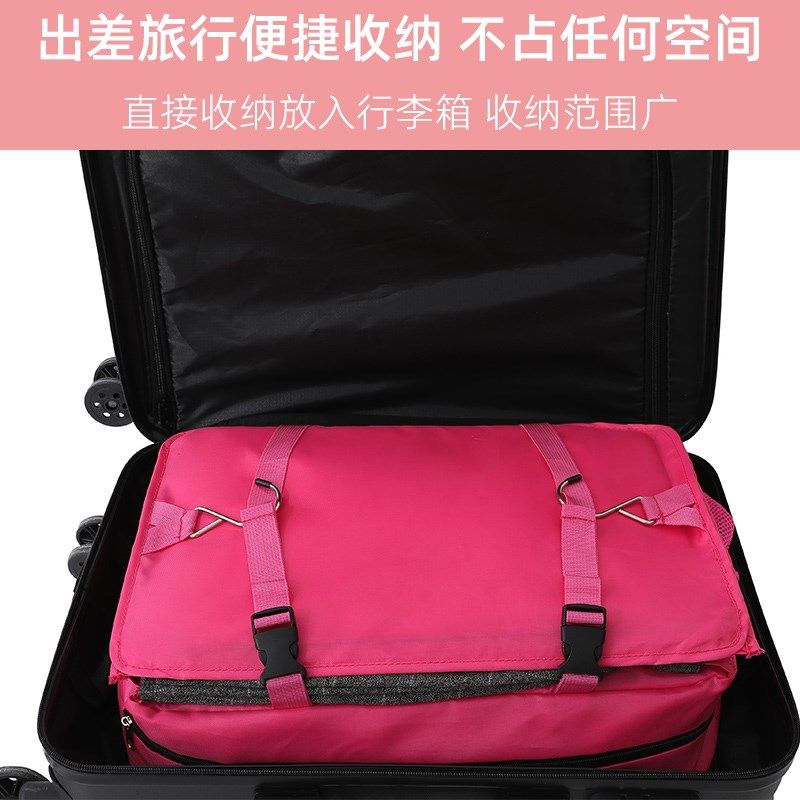 旅行挂袋悬挂式收纳袋衣物可折叠大容量行李袋挂包收纳包整理袋