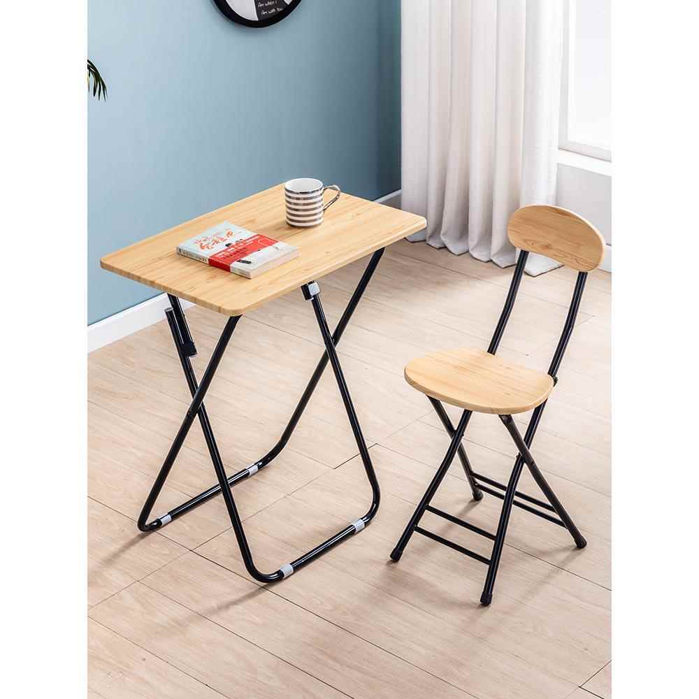 家用宿舍租房简易折叠吃饭写字学习小桌子笔记本台式长方形电脑桌