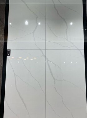 灰色系通体大理石瓷砖别墅客厅地砖900x1800地板X砖电视背景