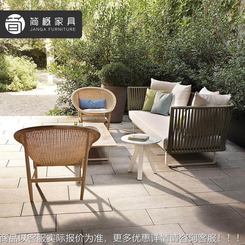 户宿外沙室发组合庭院实木藤椅沙别墅藤编沙发露天民沙滩268发外,住宅家具,户外沙发,淘宝优惠券,粉丝福利购,淘宝优惠卷