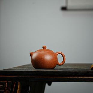 单人壶紫砂茶具套装 宜兴紫砂壶纯手工中式 家用泡茶壶段泥西施壶