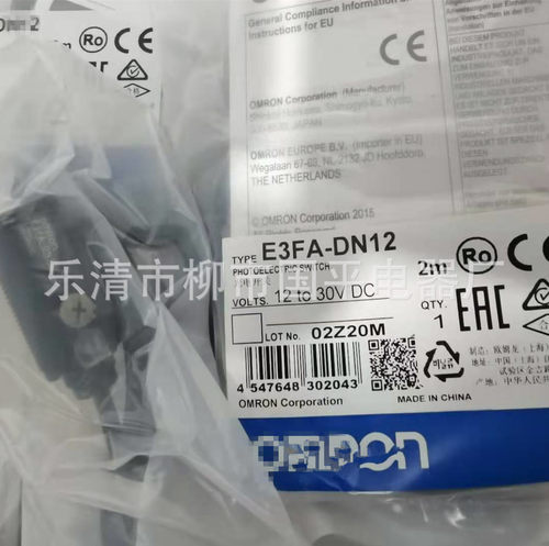 现货销售E3FA-DN12光电开关 接近开关 实物图片 E3FA-DN11