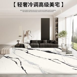 可擦免洗轻奢高级法式 地毯客厅2024新款 简约沙发茶几家用卧室地垫