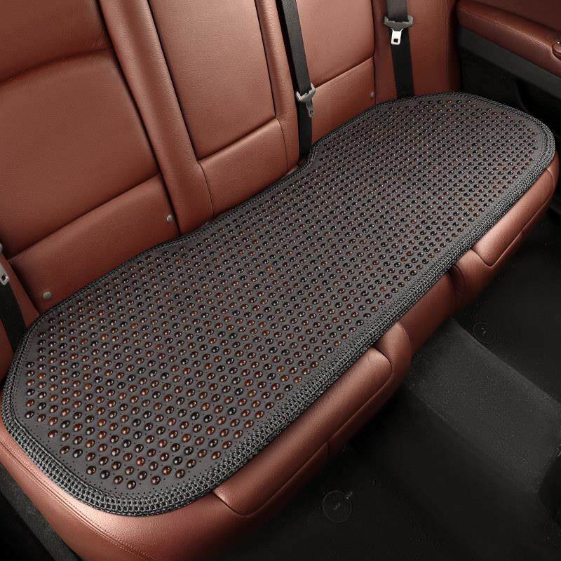 菩提子汽车坐垫夏季凉垫三件套透气车垫单片木珠子座垫主驾驶通风