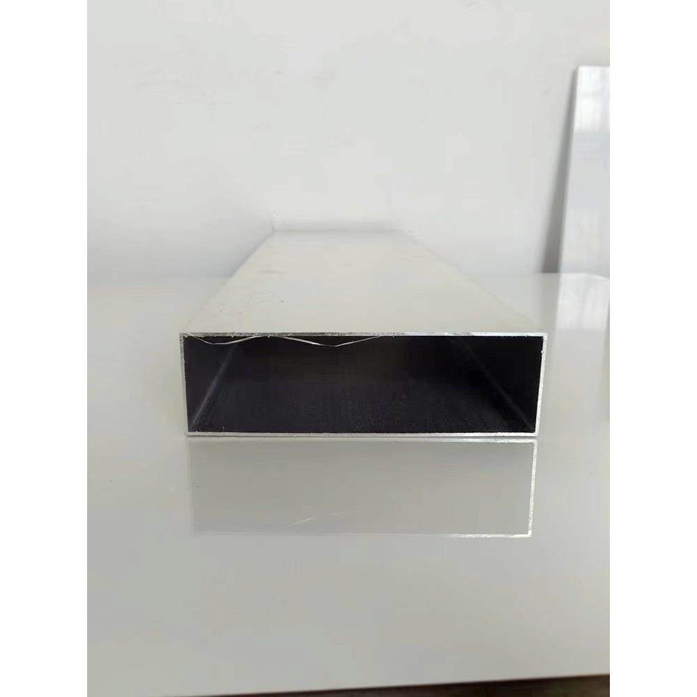 铝合金60X200大方扁管60*管200方铝铝方通铝挤型材料烤漆木纹定管