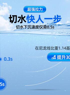进口前路线导线专用主线钓鱼TYG-LMT-线子线碳素品牌亚海碳杆抛竿