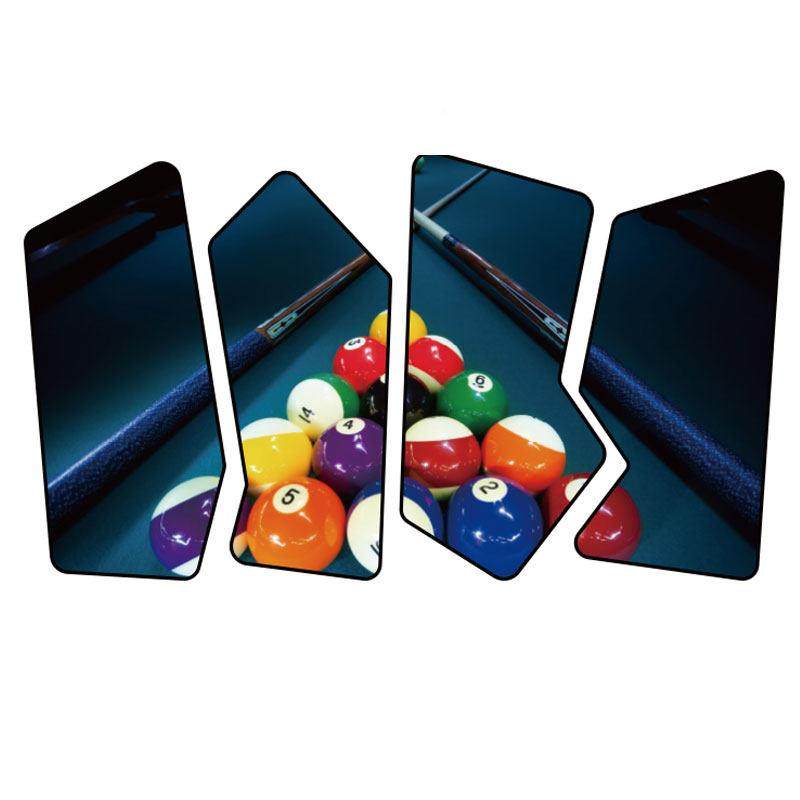 网红桌台球室墙28006台面装饰俱乐部海报背品贴景文化厅用大全纸