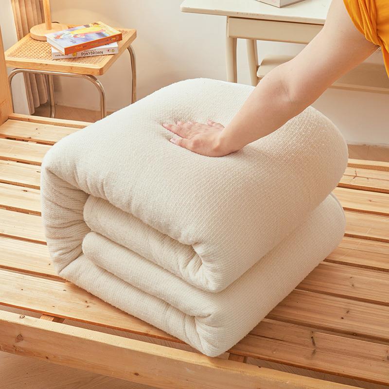 可拆洗新花床24062mh垫软垫家用垫被单棉人学疆生宿舍厚褥子铺4底