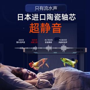 缸博超潜静音鱼水泵鱼池水泵博特变频循环帮浦小型特底吸抽滤水器