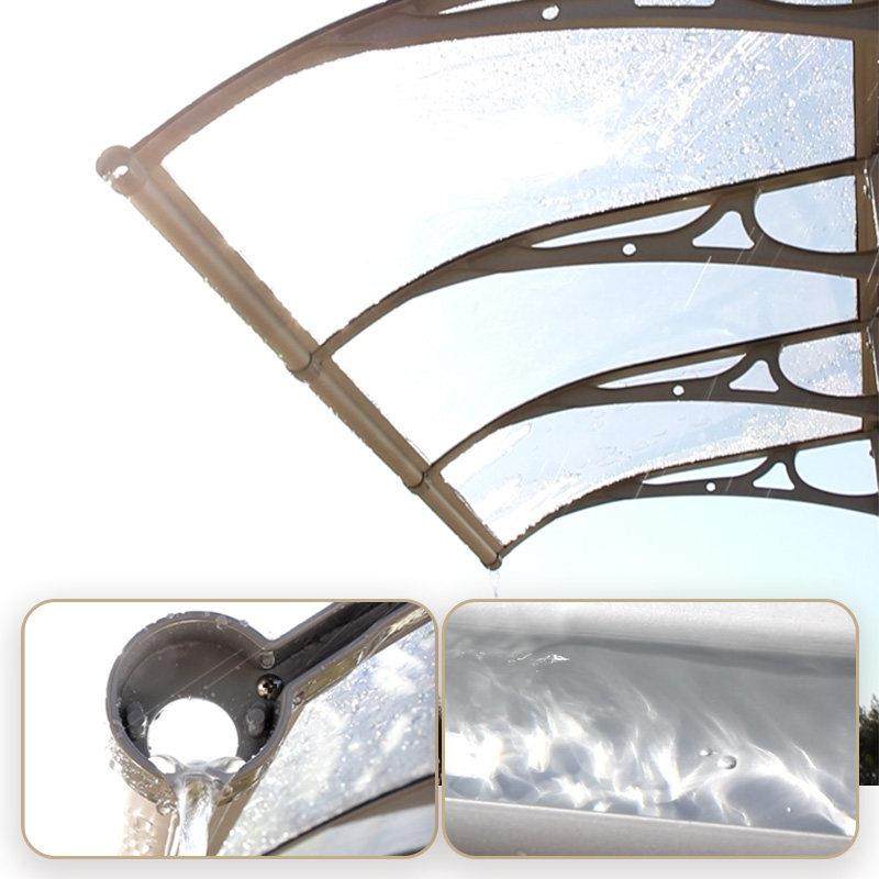 遮阳棚雨棚外防雨屋家用阳檐台户铝合金水窗户简雨搭门头雨篷易防,居家日用,雨棚,淘宝优惠券,粉丝福利购,淘宝优惠卷