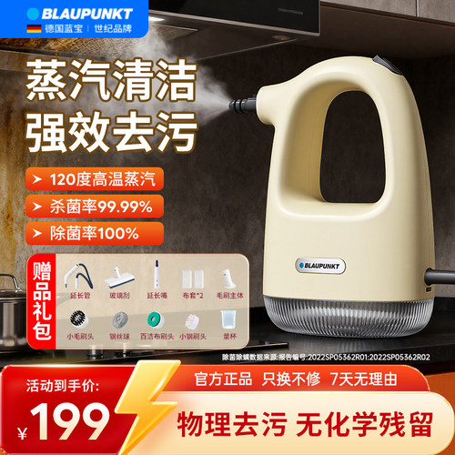 蓝宝高温高压蒸汽清洁机去油污