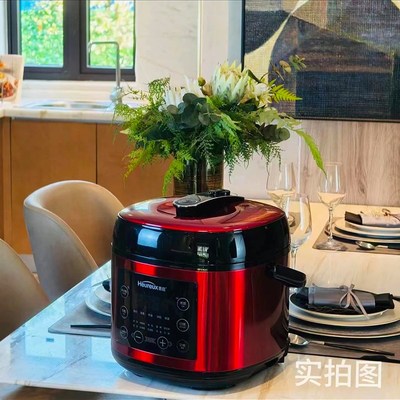 惠庭纯陶瓷釉内胆6L大容量全自动煮粥专用电压力锅高压饭煲炖肉锅