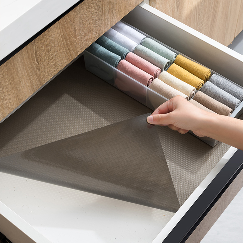 加厚抗菌抽屉垫纸橱柜防油鞋柜防尘垫衣柜防水防潮厨柜台面垫无胶