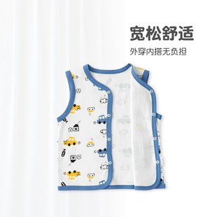 春装 婴儿马甲春秋款 男宝宝背心外穿纯棉马夹儿童小马甲2024新款