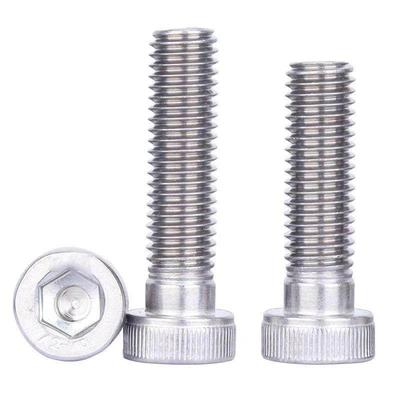304不锈钢DIN6912（头部滚花）带指向孔螺丝螺钉M5