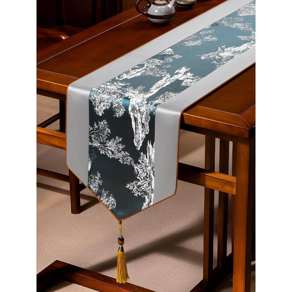 采购产品新中国风茶垫，茶旗，桌旗，经典禅宗咖啡桌，茶几垫，茶,居家布艺,桌旗,淘宝优惠券,粉丝福利购,淘宝优惠卷