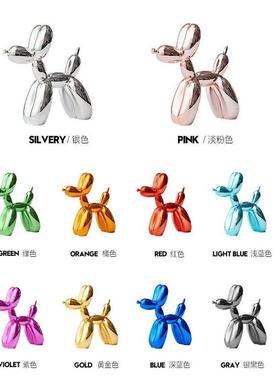 电镀气球狗杰夫昆斯JeffKoons桌面摆件雕塑客厅潮流饰品潮流潮玩