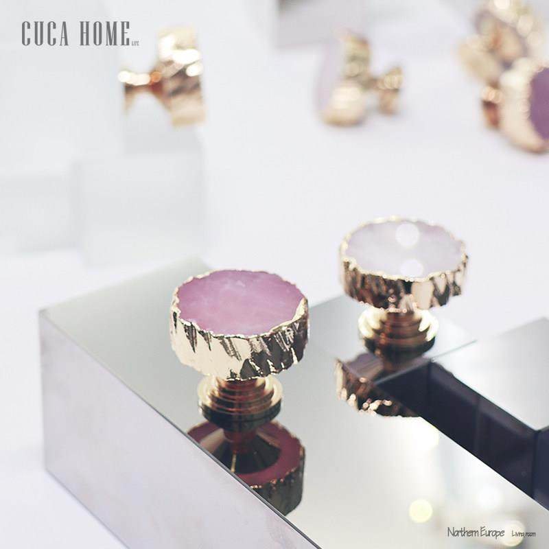 水晶单孔拉手轻奢现代简约衣柜门小把手柜子酒柜化妆间抽屉小拉手,基础建材,小拉手,淘宝优惠券,粉丝福利购,淘宝优惠卷