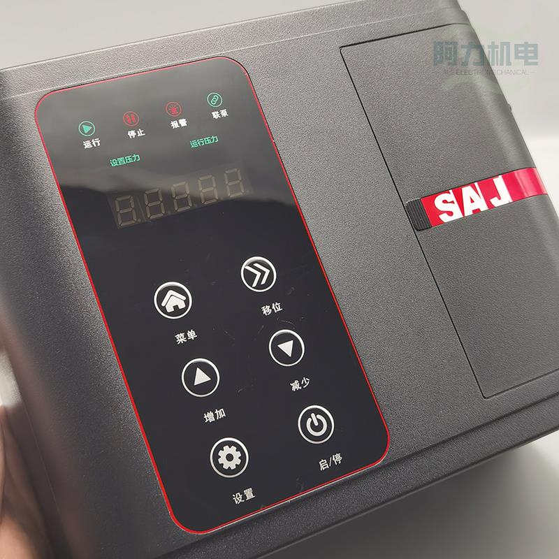 SAJ三晶变频器水泵专用变频器背负式恒压供水控制器PDH30联机三相