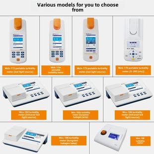 雷磁便携式浊度仪WZB-175/172/171/170台式浊度计WZS-188/180A