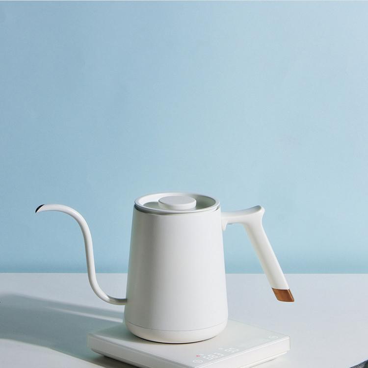 泰摩鱼Smart mini温控家用细口手冲咖啡壶不锈钢电热水壶泡茶壶