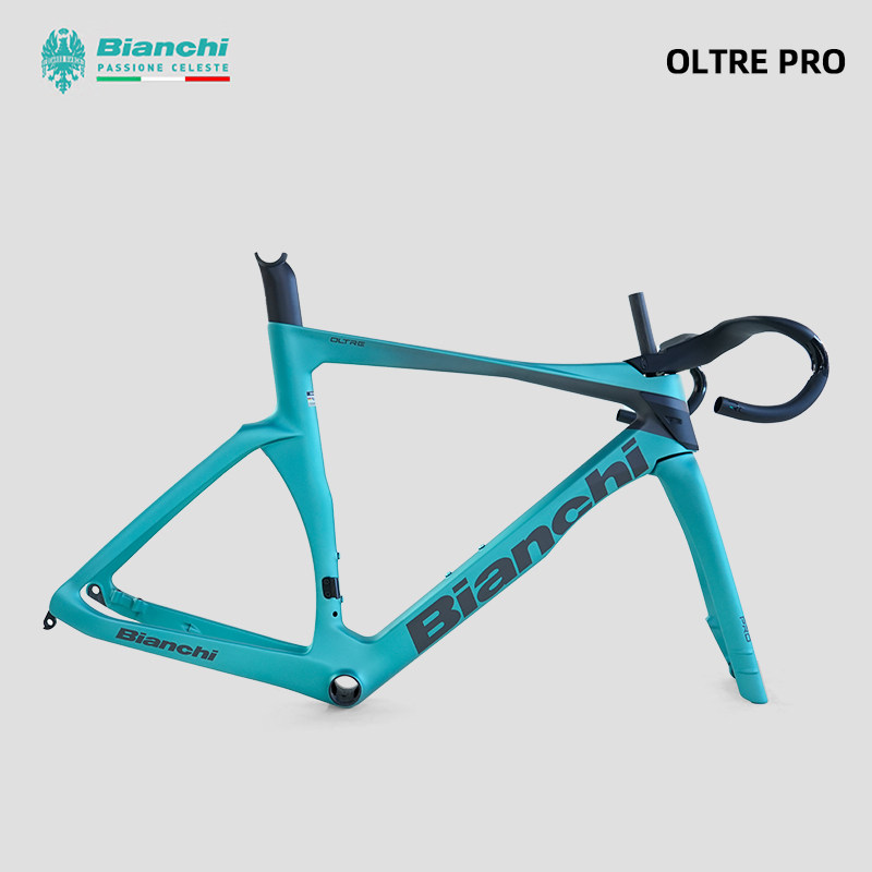 BIANCHI比安奇25款绿色车架一体把OLTRE PRO DISC CARB