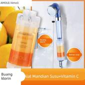 维C牛奶h2o1家用沐浴花洒净水过滤器洗澡淋浴器香味滤芯