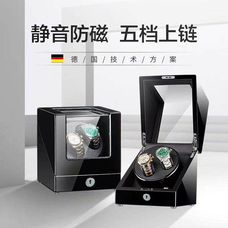 烤漆实木摇表器机械表电动上链马达盒手表盒晃表器自动旋转上链器,包装,首饰包装,淘宝优惠券,粉丝福利购,淘宝优惠卷