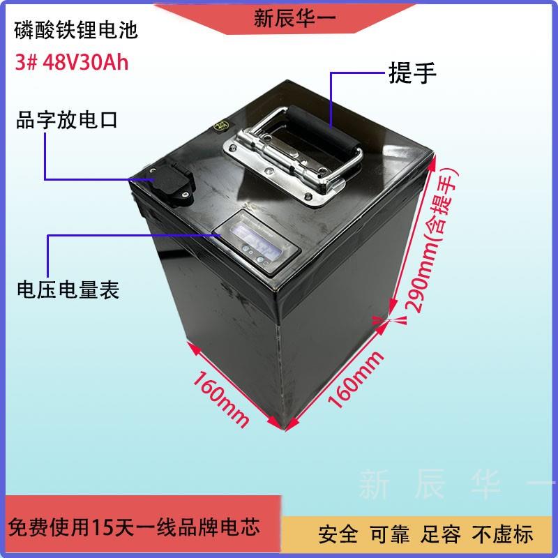 国标车磷酸铁锂48V20Ah48V30Ah电池电动车外卖电池电代步车锂电池