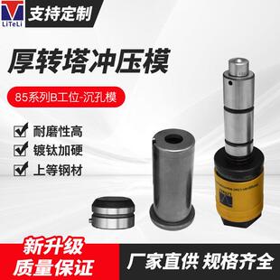 东莞力特利数控冲床厚转塔特殊成型B工位沉孔头 数冲模具加工定制