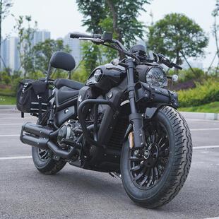 赛铭 适用奔达黑旗500改装保险杆护杠折叠靠背快拆防水边包换挡杆